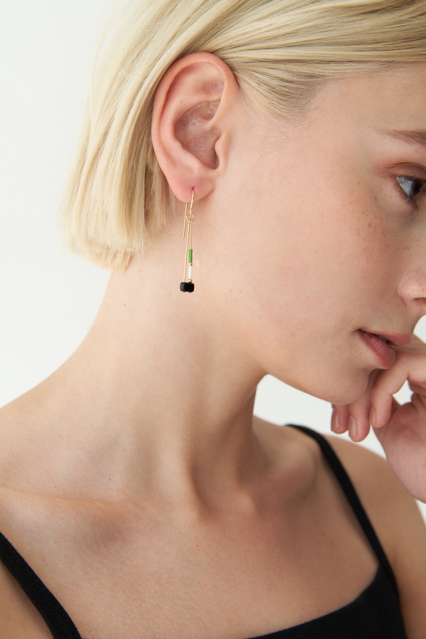 Ronni Kappos Mosaic Earrings