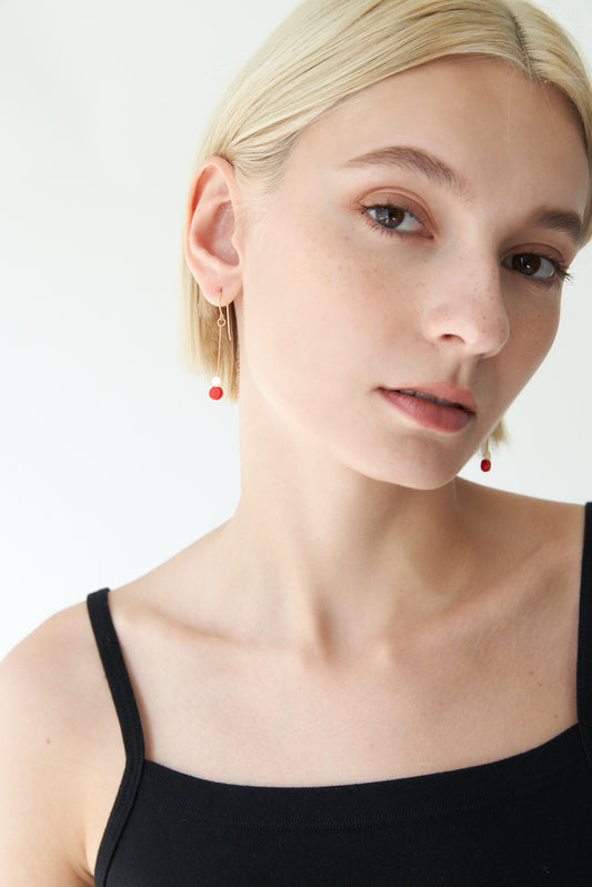 Ronni Kappos Mini Drop Earrings