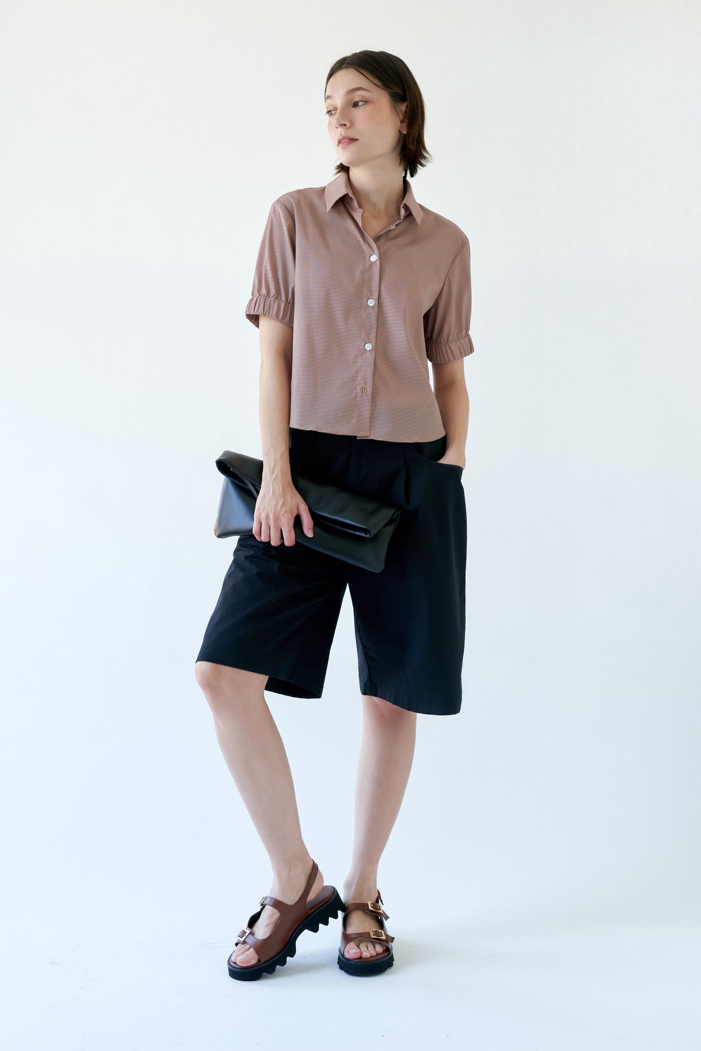 Rachel Comey Pillow Clutch Black