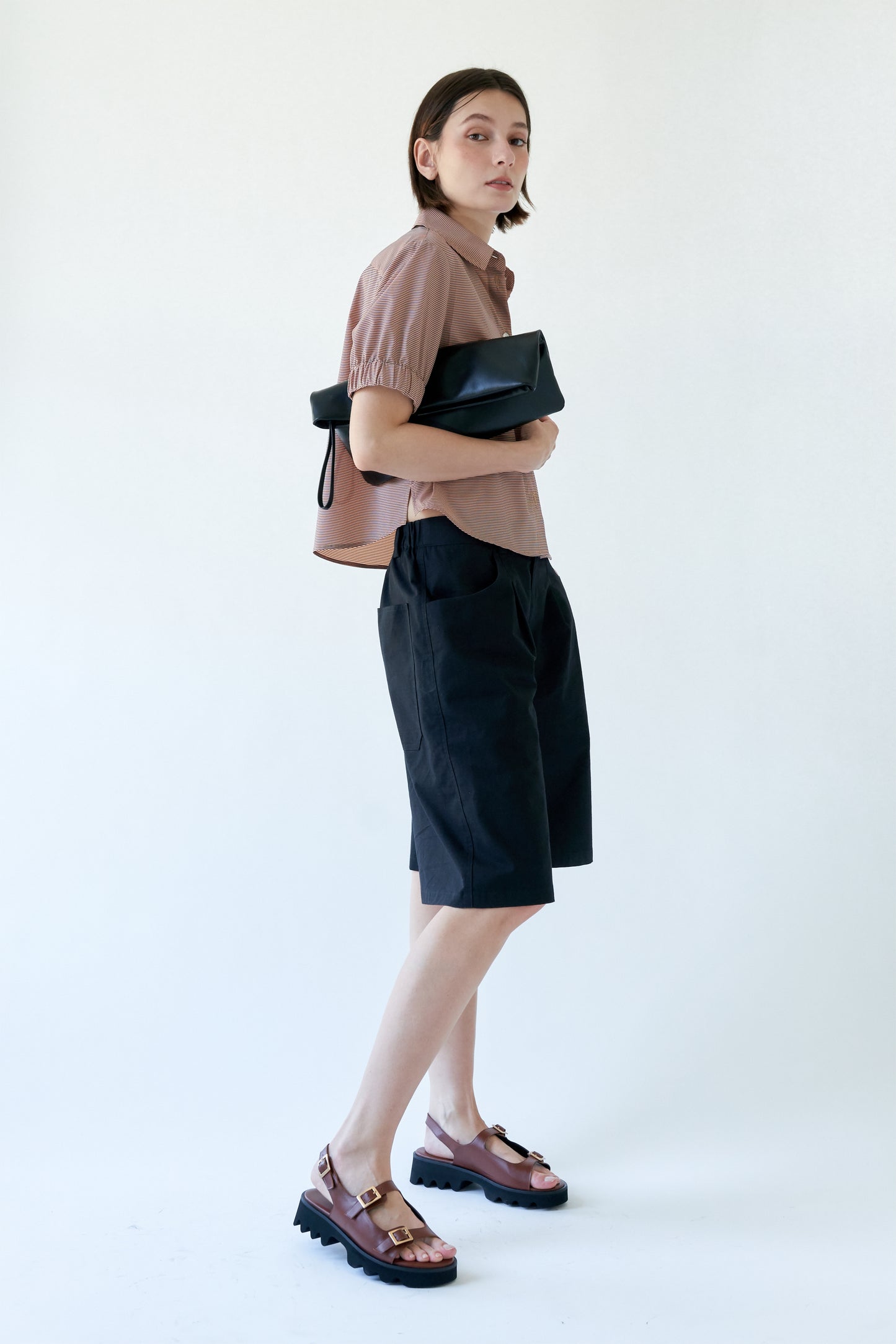 Rachel Comey Pillow Clutch Black