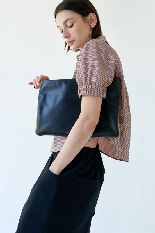Rachel Comey Pillow Clutch Black