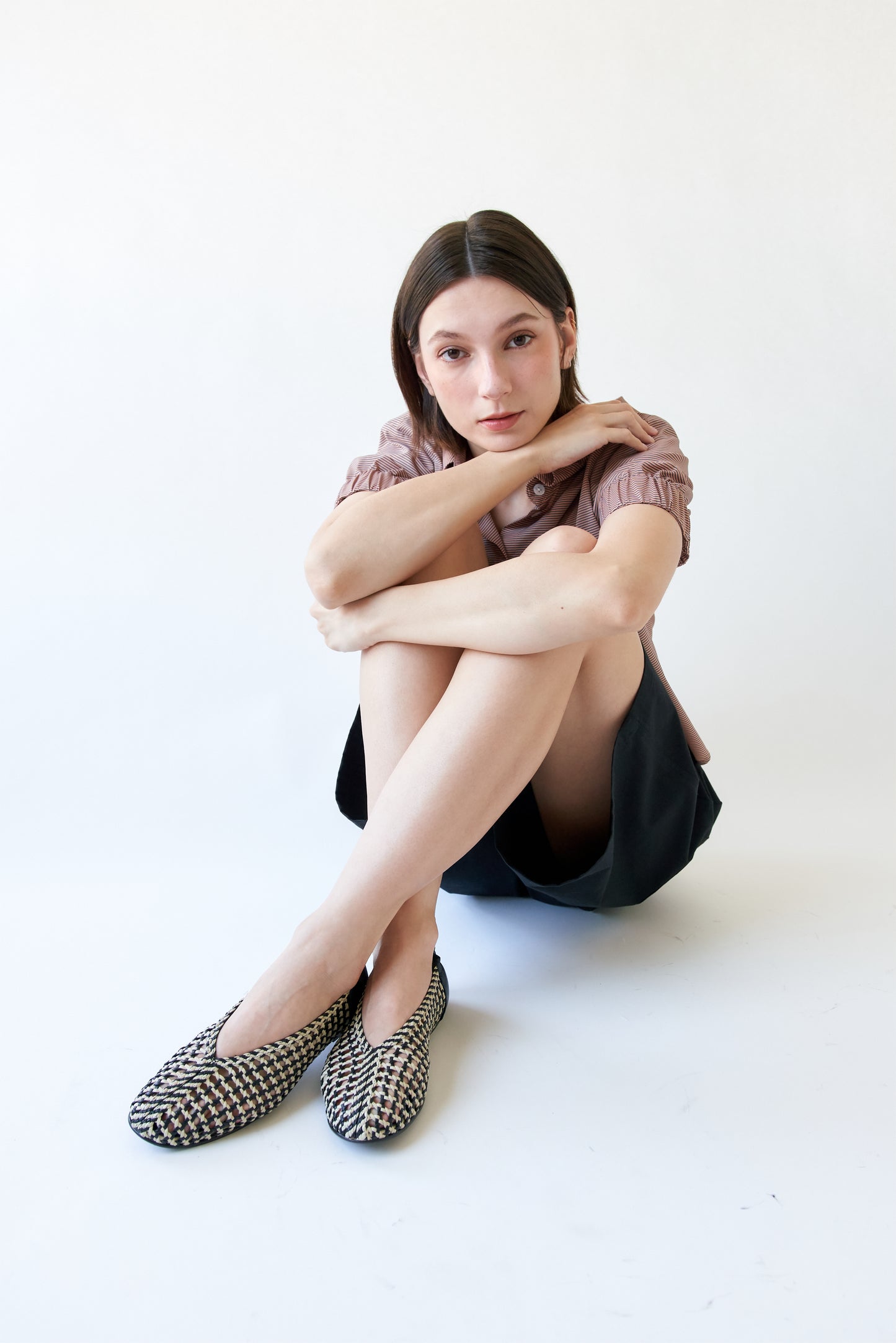 Freda Salvador Riley Open Weave Ballet