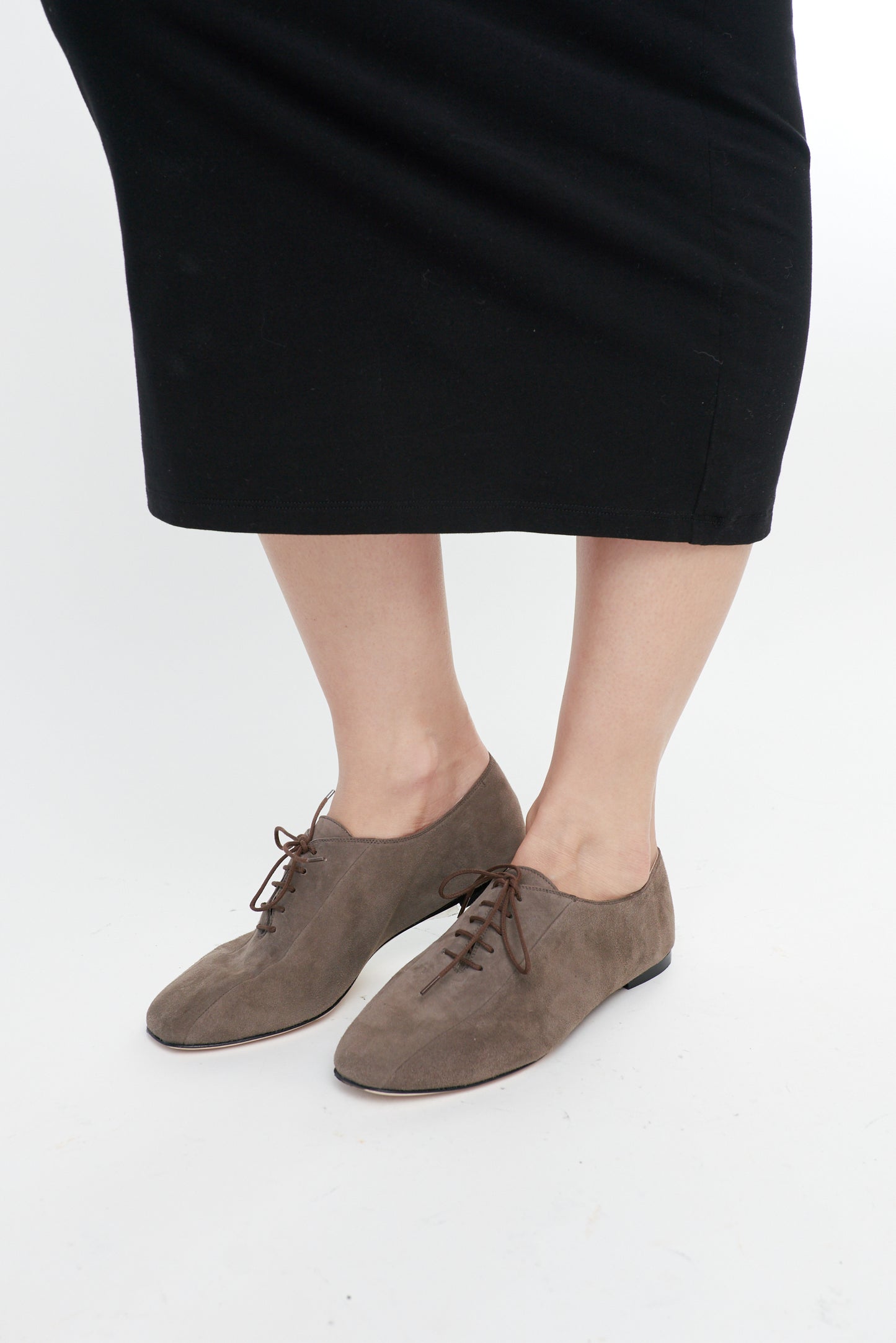 Gan Bowler Grey Suede