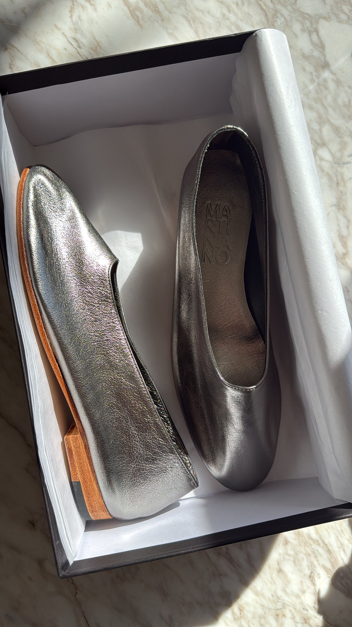 Martiniano Glove Shoe Pewter – vamp shoes