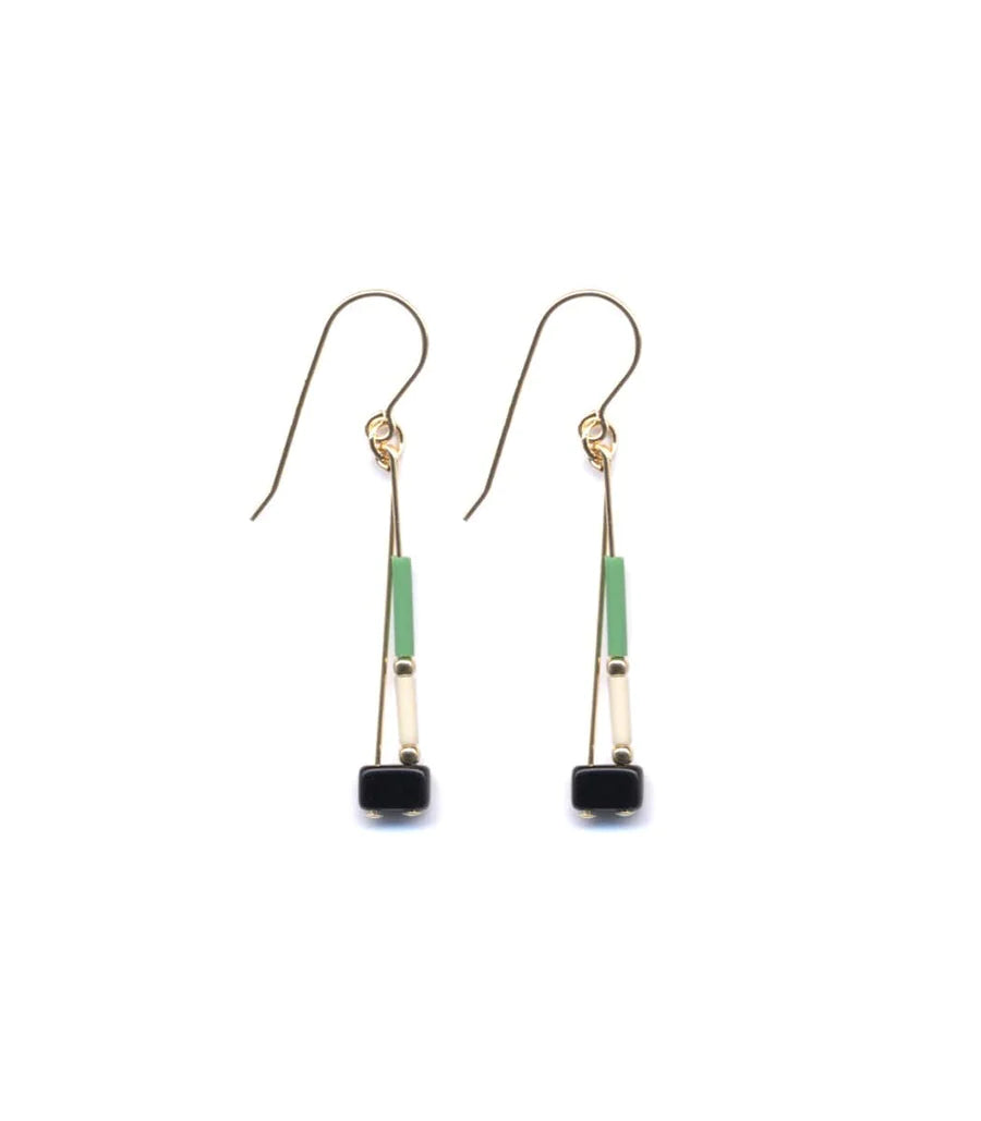 Ronni Kappos Mosaic Earrings
