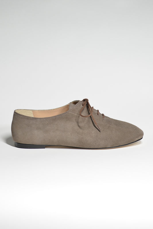 Gan Bowler Grey Suede