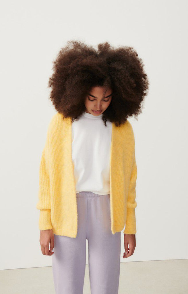 American Vintage East Cardigan Yellow